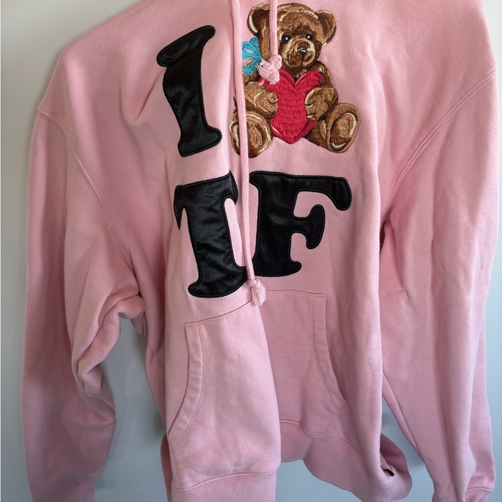 Teddy Fresh Valentine’s Pink Hoodie with Bear - Picture 5 of 8